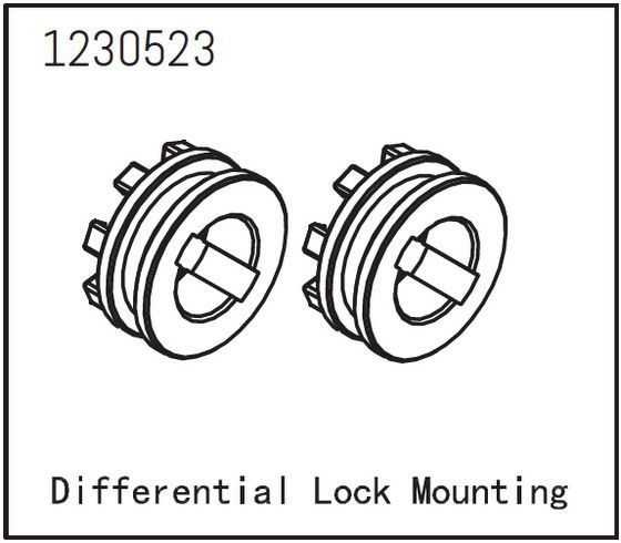 Absima Differential Lock Mounting ( AB 1230523)