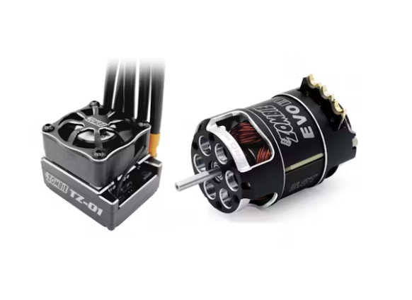 Zombie 1:10 160A 32 BIT ESC + 5.5T EVO Motor (E-TZ-01-55T)