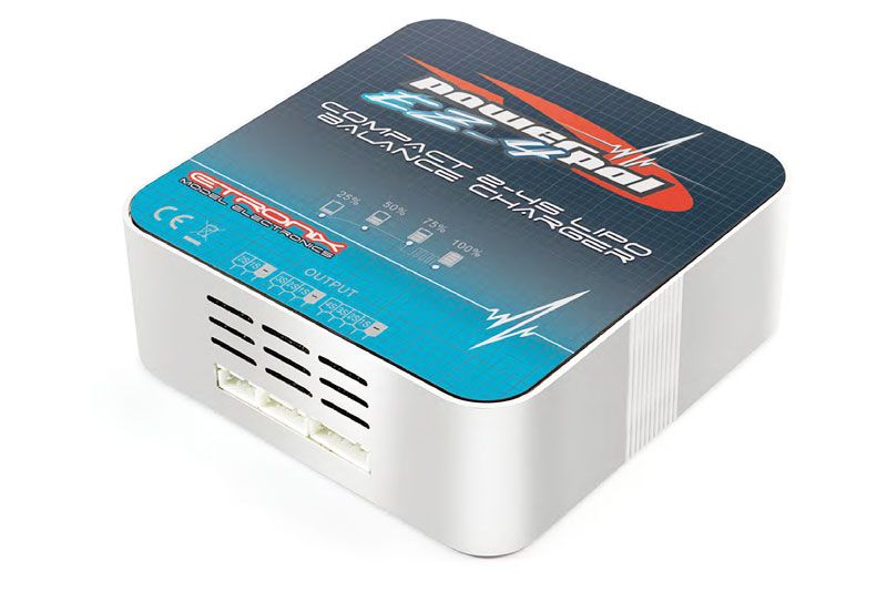 Etronix Powerpal EZ-4 50W Lipo 2-4S AC Charger (UK Plug) (ET0225)