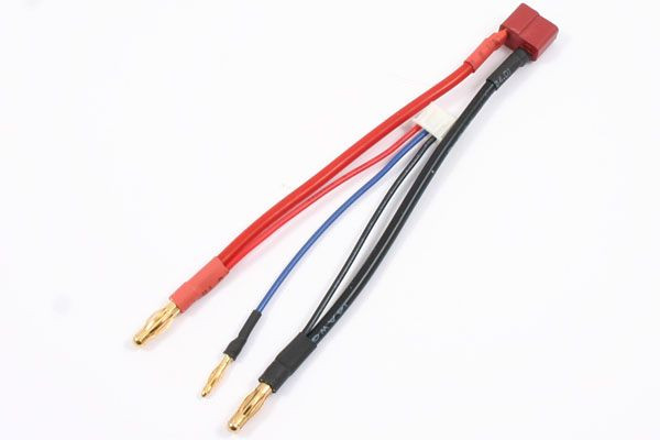 Etronix Balancer Adaptor For Lipo 2S With Deans 4/2mm Connector (ET0282)