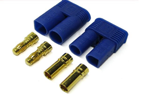 Etronix EC5 5mm Gold Connectors (Male/Female) (ET0608)