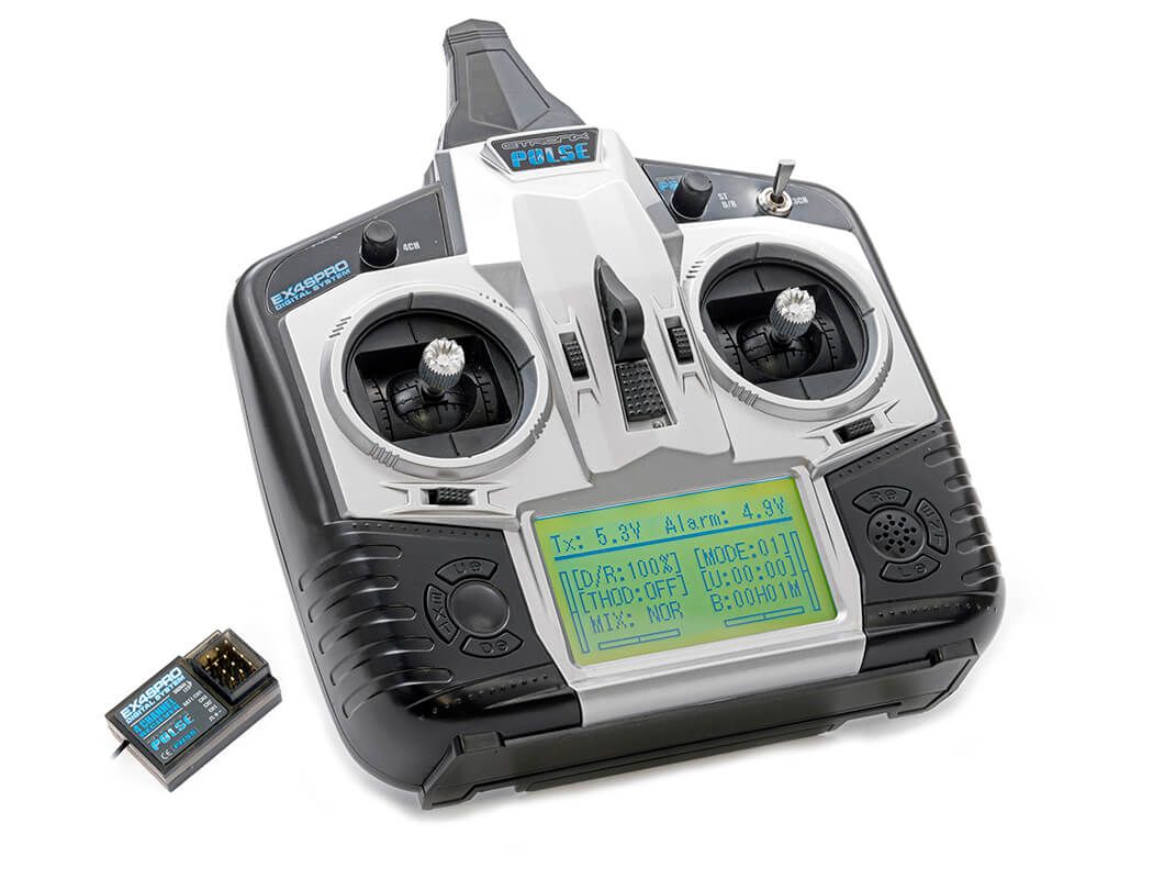 Etronix Pulse EX4G 4CH 2.4Ghz FHSS Stick Radio System (ET1111)