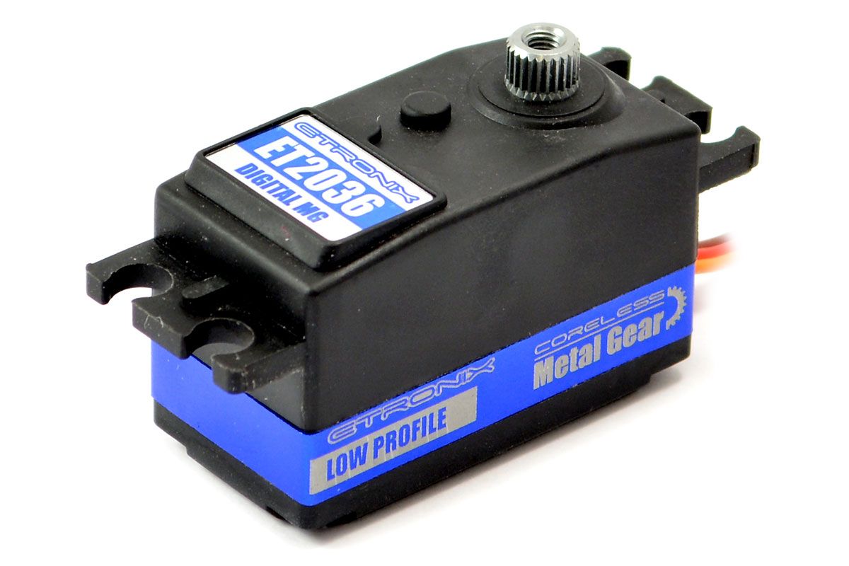 Etronix 9.5KG/0.09S Low Profile Digital Servo Coreless Metal Gear (ET2036)