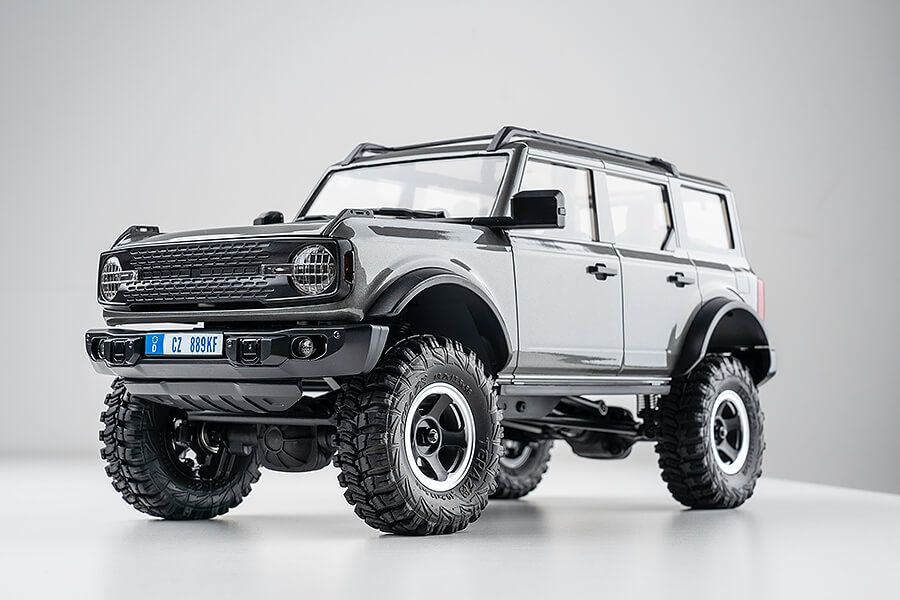EAZY RC 1:18 Bronx RTR Scale Crawler W/Hard Body - Grey (EZY005GY)
