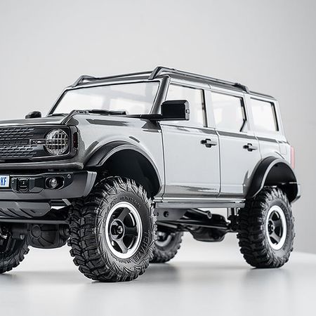 EAZY RC 1:18 Bronx RTR Scale Crawler W/Hard Body - Grey (EZY005GY)