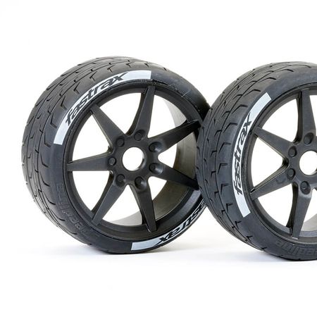 Fastrax Supaforza Front 52 Deg Tyres 17mm Black 17mm Hex (FAST1017-52)