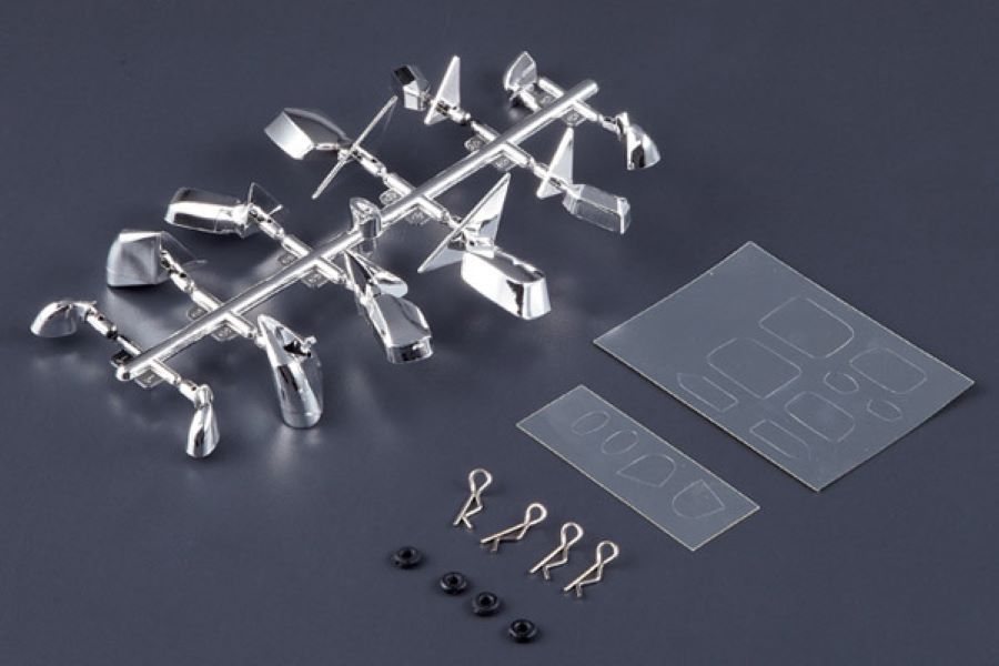 Fastrax Wing Mirror Set Chrome - 6 Types (FAST2223)