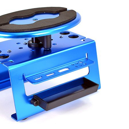 Fastrax Deluxe Alum Locking Rotating Maintenance Stand - Blue (FAST404BL)