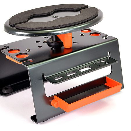 Fastrax Deluxe Alum Locking Rotating Maintenance Stand - Grey (FAST404GY)