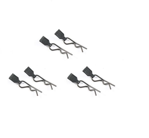 Fastrax RC Body Pin/Clip Rubber Pull Tabs (6) (FAST206-1)