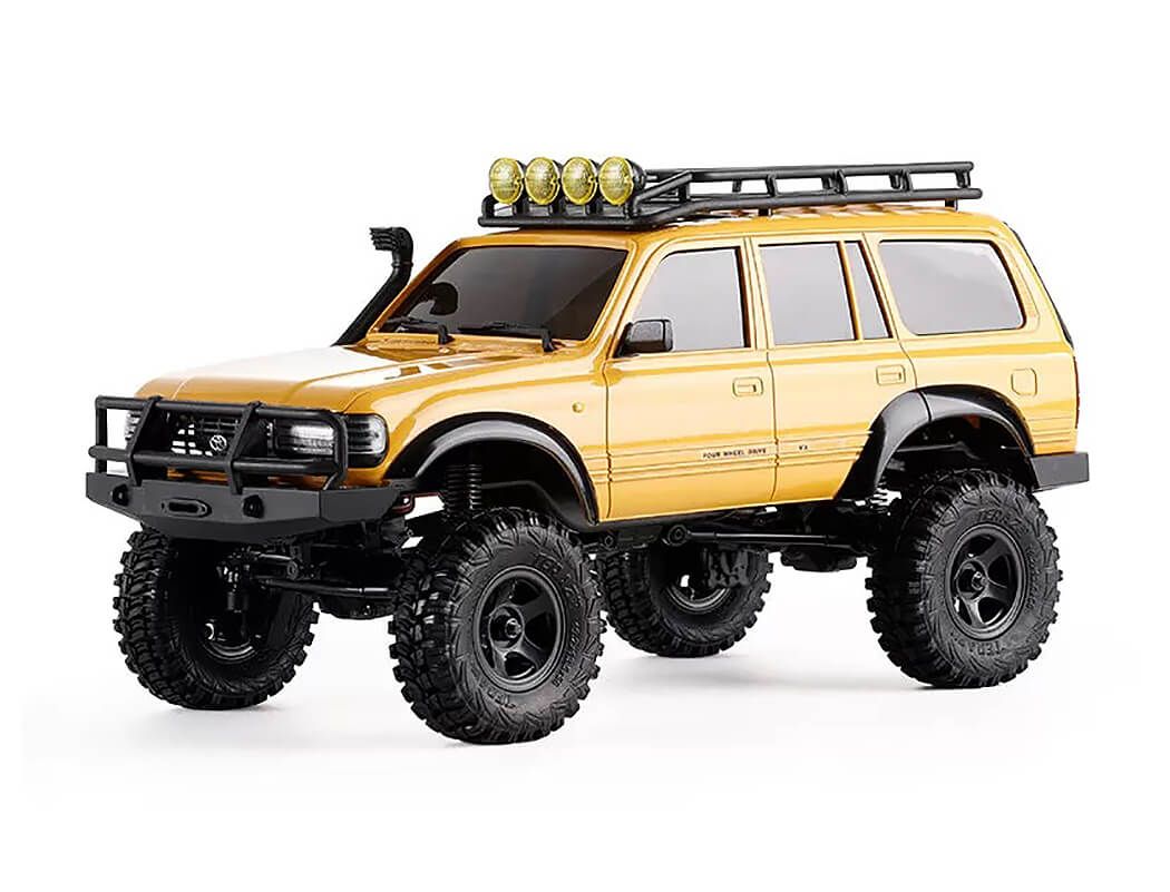 FMS FCX 1:18 Toyota LC80 RTR Scaler - Yellow (FMS11831RTRYLV2)