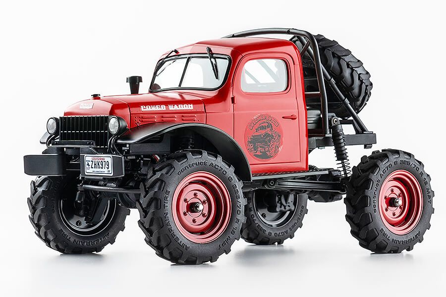 FMS FCX Power Wagon Scaler Red V2 RTR (FMS12401RTRRDV2)