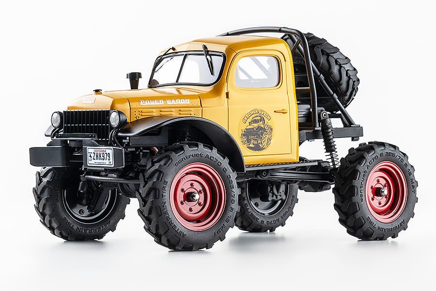 FMS FCX Power Wagon Scaler Yellow V2 RTR (FMS12401RTRYLV2)