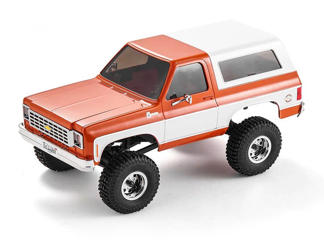 FMS 1:24 Chevrolet K5 Blazer 4WD RTR - Orange (FMS12403RTROR)