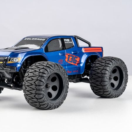 FMS FMT24 1:24th Chevrolet Colorado Truck RTR - Blue (FMS12421BDRTRBU)