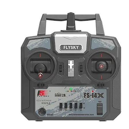 Flysky FS-I4X 4 CH 2.4Ghz Radio System w/A6 Receiver Mode 2 (FS-I4X-A6M2)