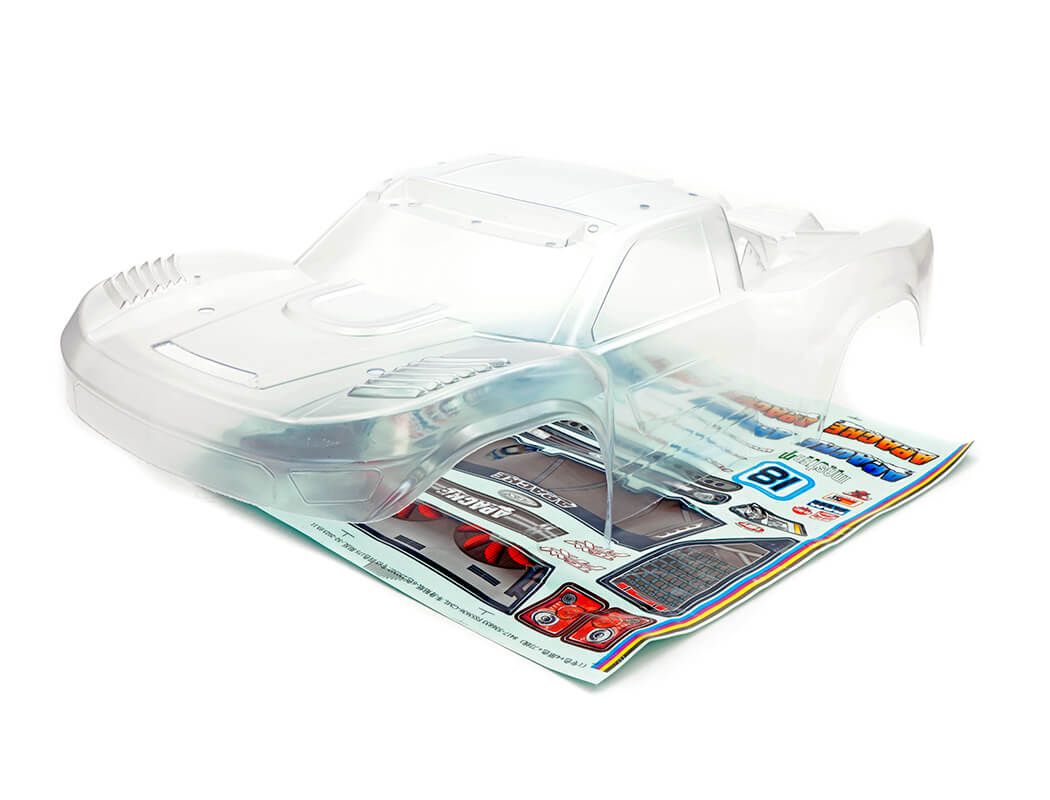 FTX Apache Clear Body &amp; Decal (FTX10178C)