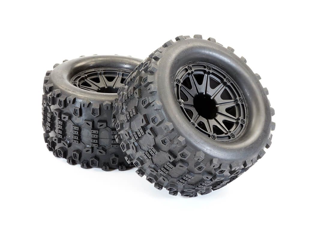 FTX Ramraider Glued Tyre &amp; Wheel Set (2pcs) (FTX10232)