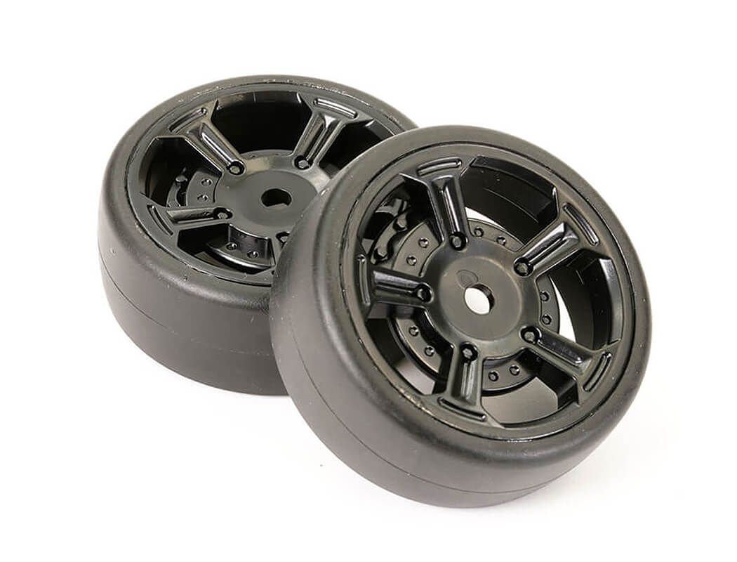 FTX Havok Drift Slick Wheels &amp; Tyres (Pr) (FTX10618)