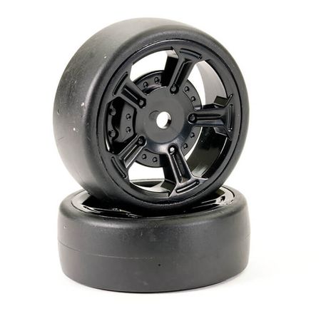 FTX Havok Drift Slick Wheels &amp; Tyres (Pr) (FTX10618)