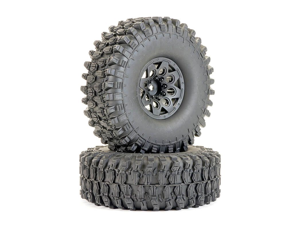FTX Gladius 1.9 Bead Lock Wheel &amp; Gator Tyre Set (120mm) 2pcs (FTX10742)