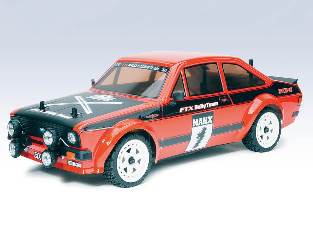 FTX MK2RS 1:10 Brushless 4WD Rally Car RTR - Black (FTX5470BK) 