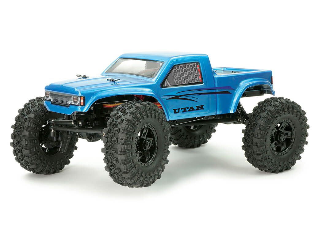 FTX 1:18 Utah Brushless Competition Low Profile Crawler RTR - Blue (FTX5487BL)