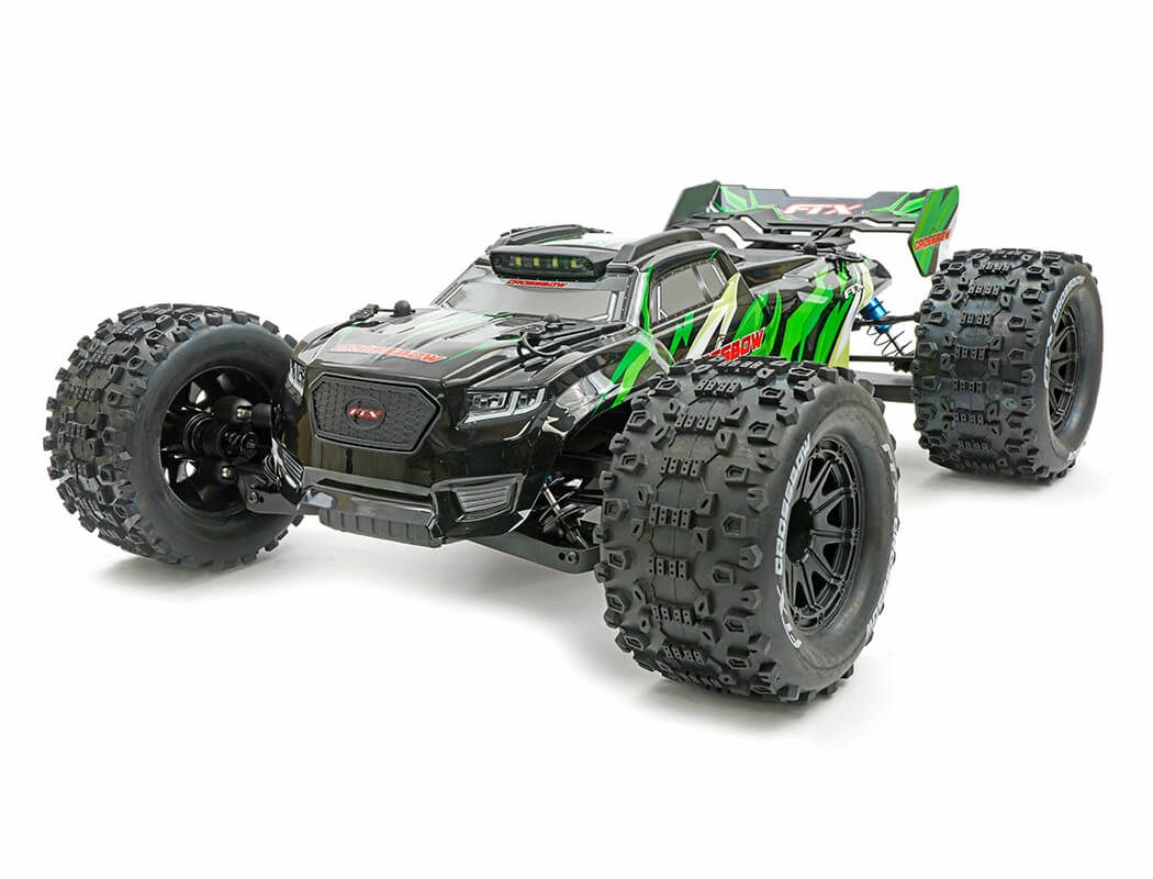 FTX Crossbow 1:10 Brushless Truggy Truck RTR - Green (FTX5490GN)