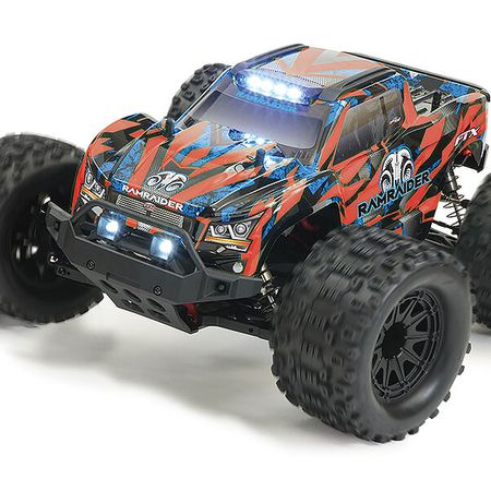 FTX Ramraider 1:10 Brushless Monster Truck RTR - Red/Blue (FTX5497RB)