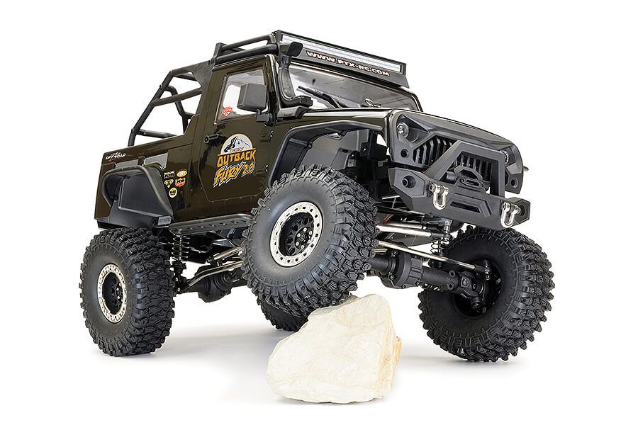 FTX Outback Fury 2.0 4X4 RTR Trail Crawler Black (FTX5578BK)