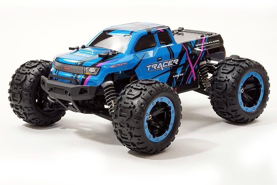 FTX Tracer 1:16 4wd Brushless Monster Truck RTR - Blue (FTX5596B)