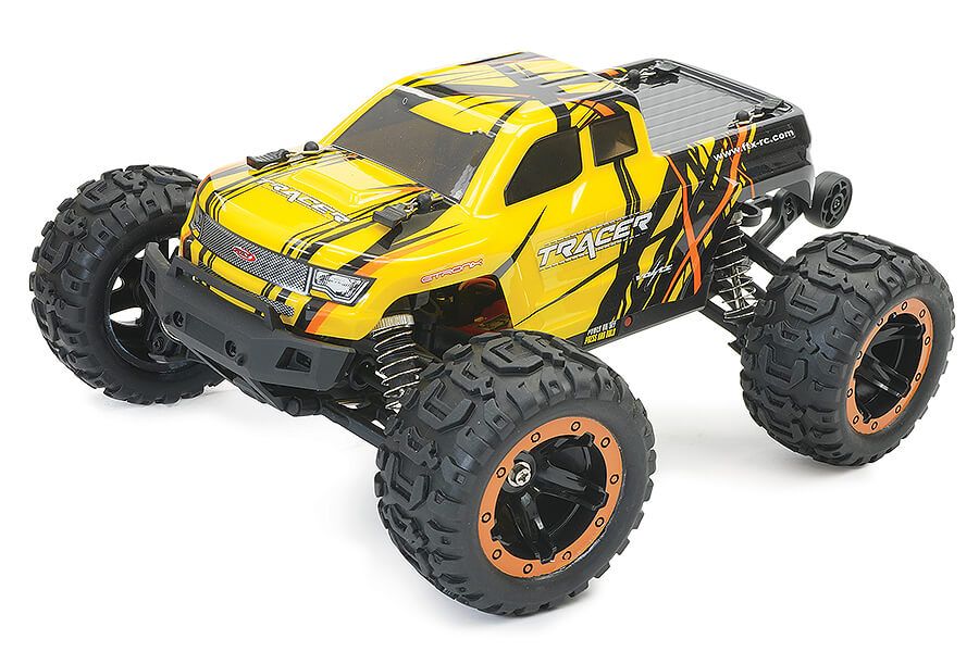 FTX Tracer 1:16 4wd Brushless Monster Truck RTR - Yellow (FTX5596Y)