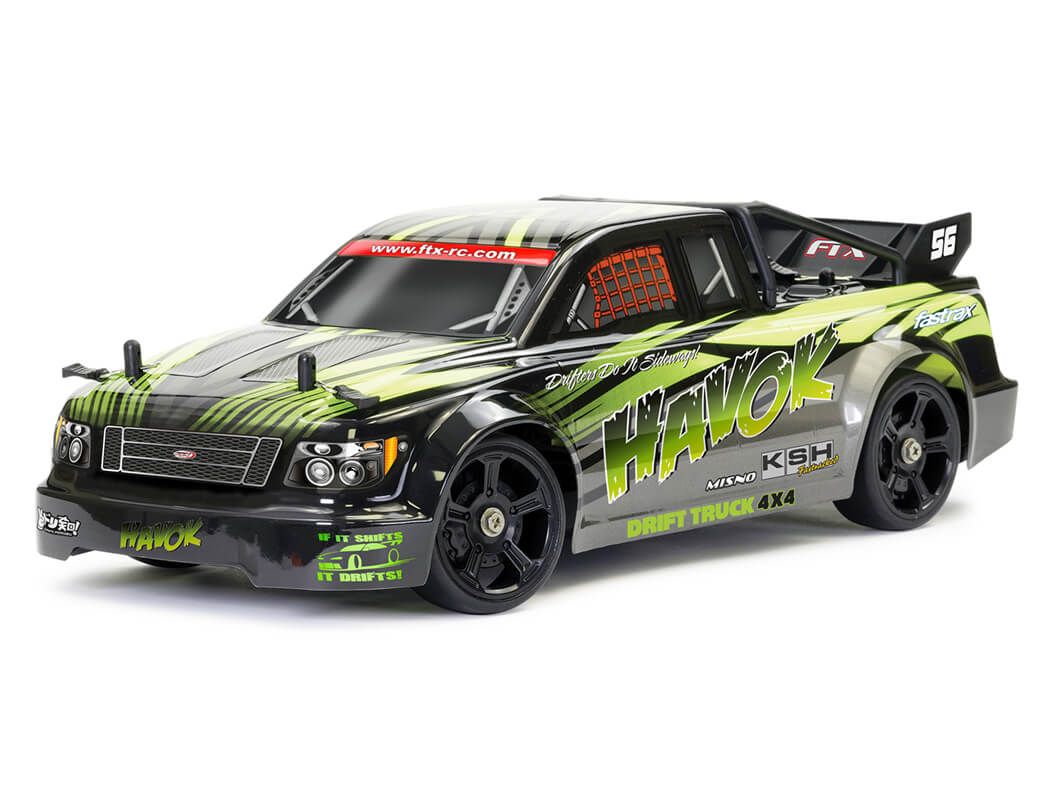 FTX 1:14 Havok Drift Truck 4wd RTR - Yellow (FTX5597YL)