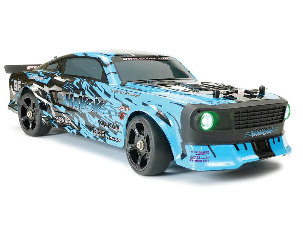 FTX 1:14 Havok Drift Roadster 4wd RTR - Blue (FTX5598BL)