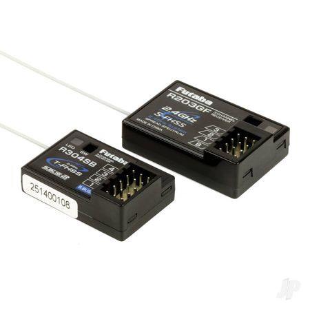 Futaba T3PV - 3 Channel 2.4GHz T-FHSS &amp; R203GF + R304SB Receivers (FUT05003232-3)