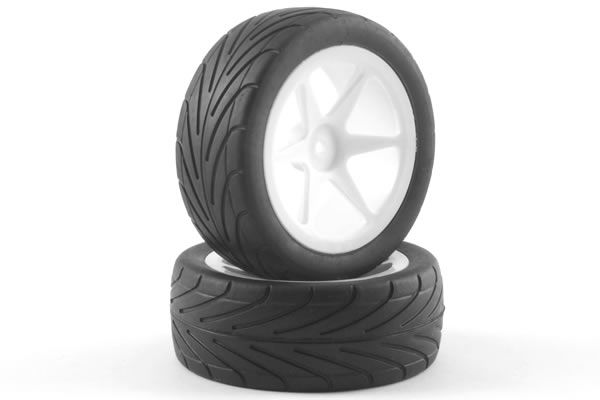 Fastrax 1:10 Mounted Buggy Tyres LP Arrow (Front) (FAST0048)