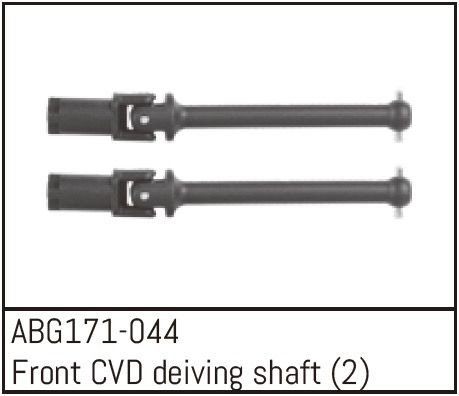 Absima Front Cvd Drive Shaft (2) ( AB G171-044)