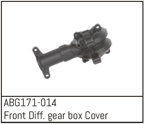 Absima Front Differential Gear Box Cover ( AB G171-014)