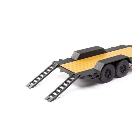 Axial SCX24 1:24th Flat Bed Vehicle Trailer with LED Taillights (G-AXI00009)