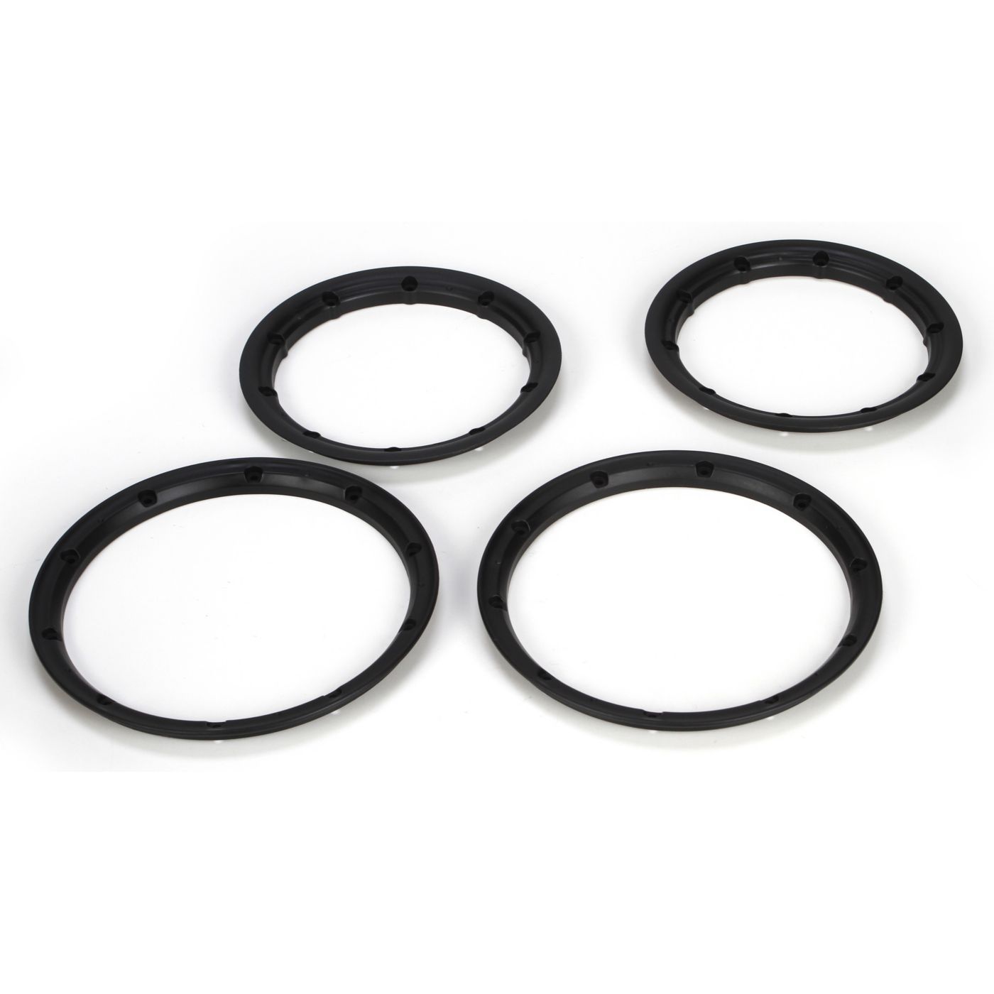 Losi Beadlock Set, Inner &amp; Outer Black (2): 5IVE-T (G-LOSB7028)