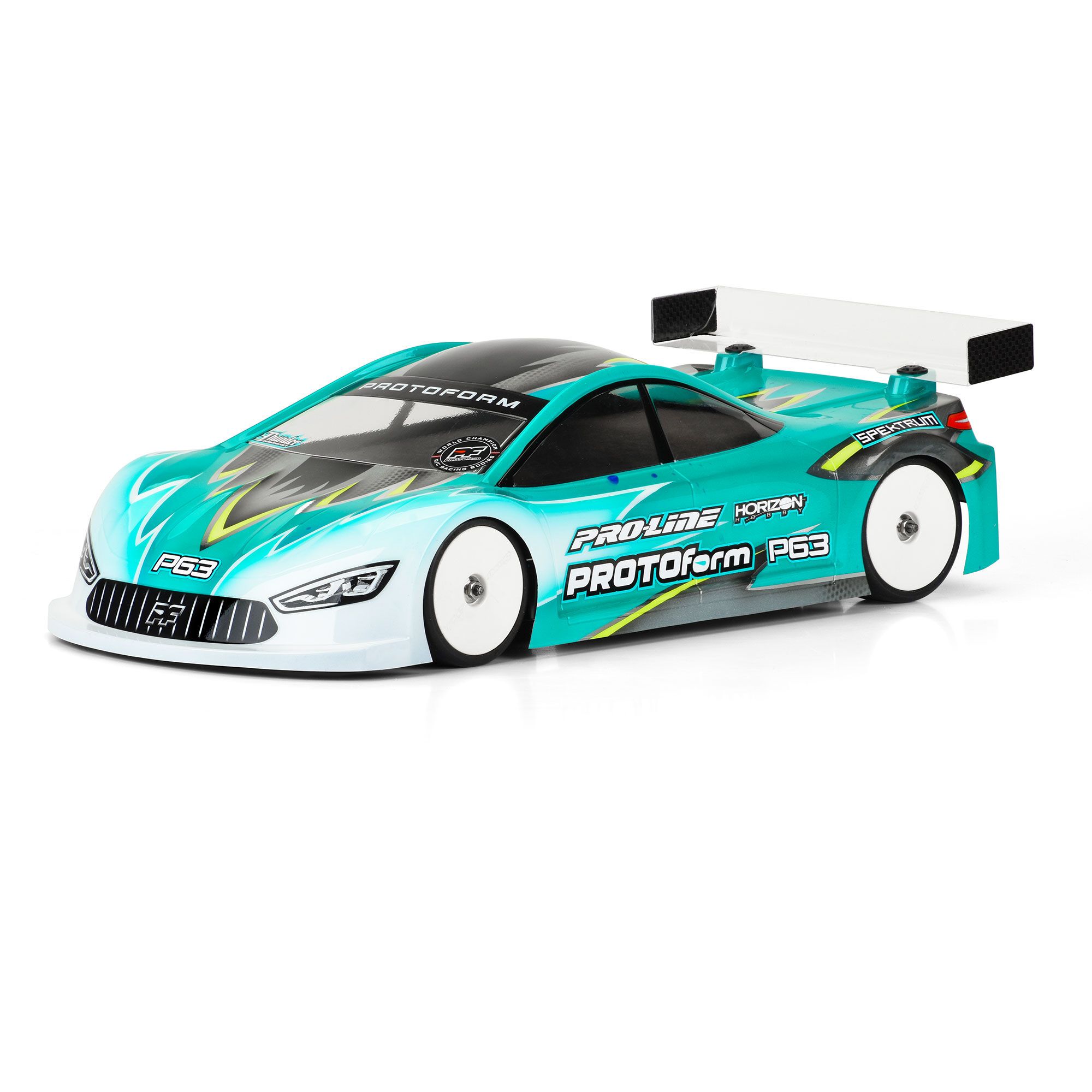Protoform 1:10 P63 Pro Light Weight - Clear Body for 190mm TC (PRM158020)