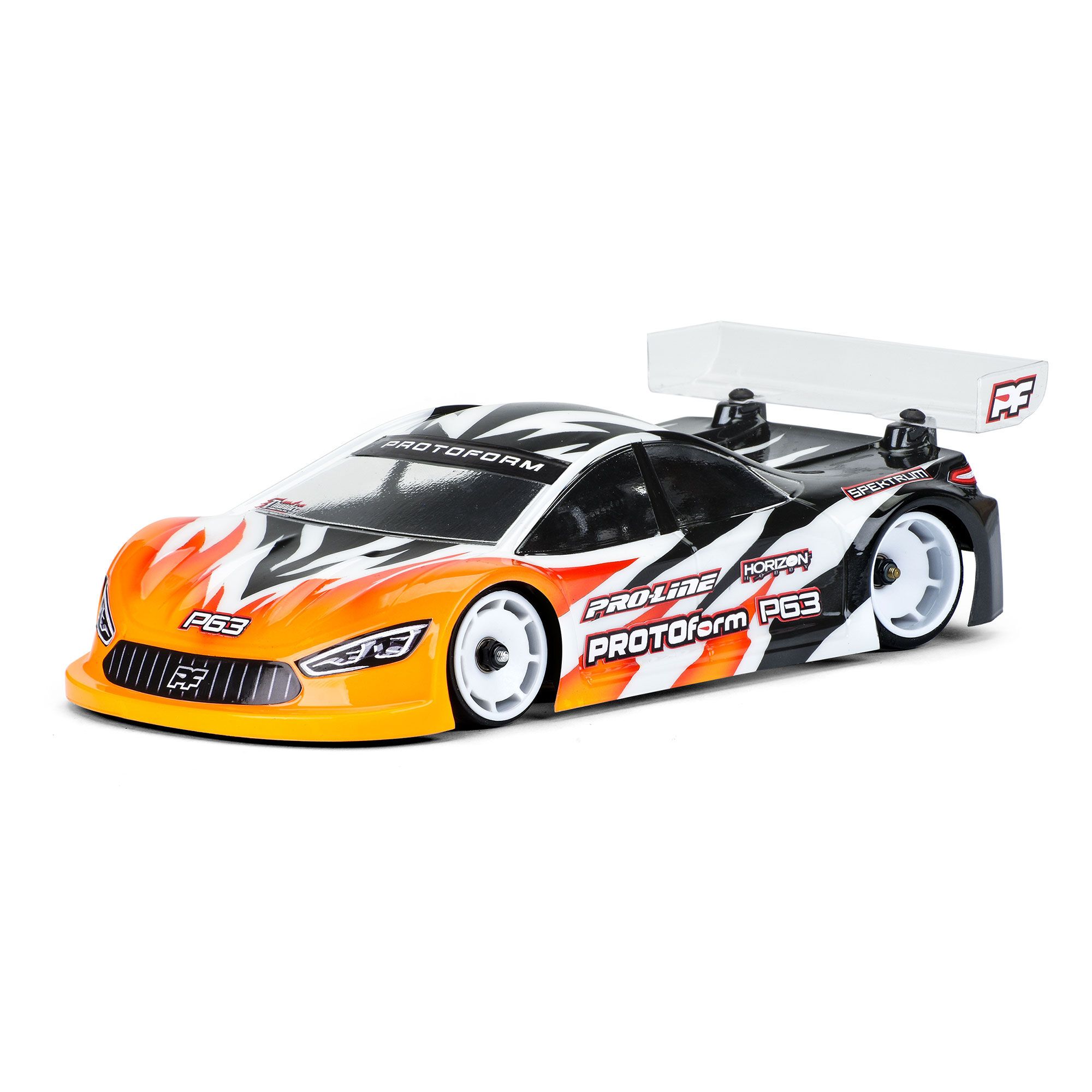 Proline 1/28 P63 Light Weight Clear Body: Mini-Z &amp; 1/28 Chassis (98mm) (G-PRM1590-15)