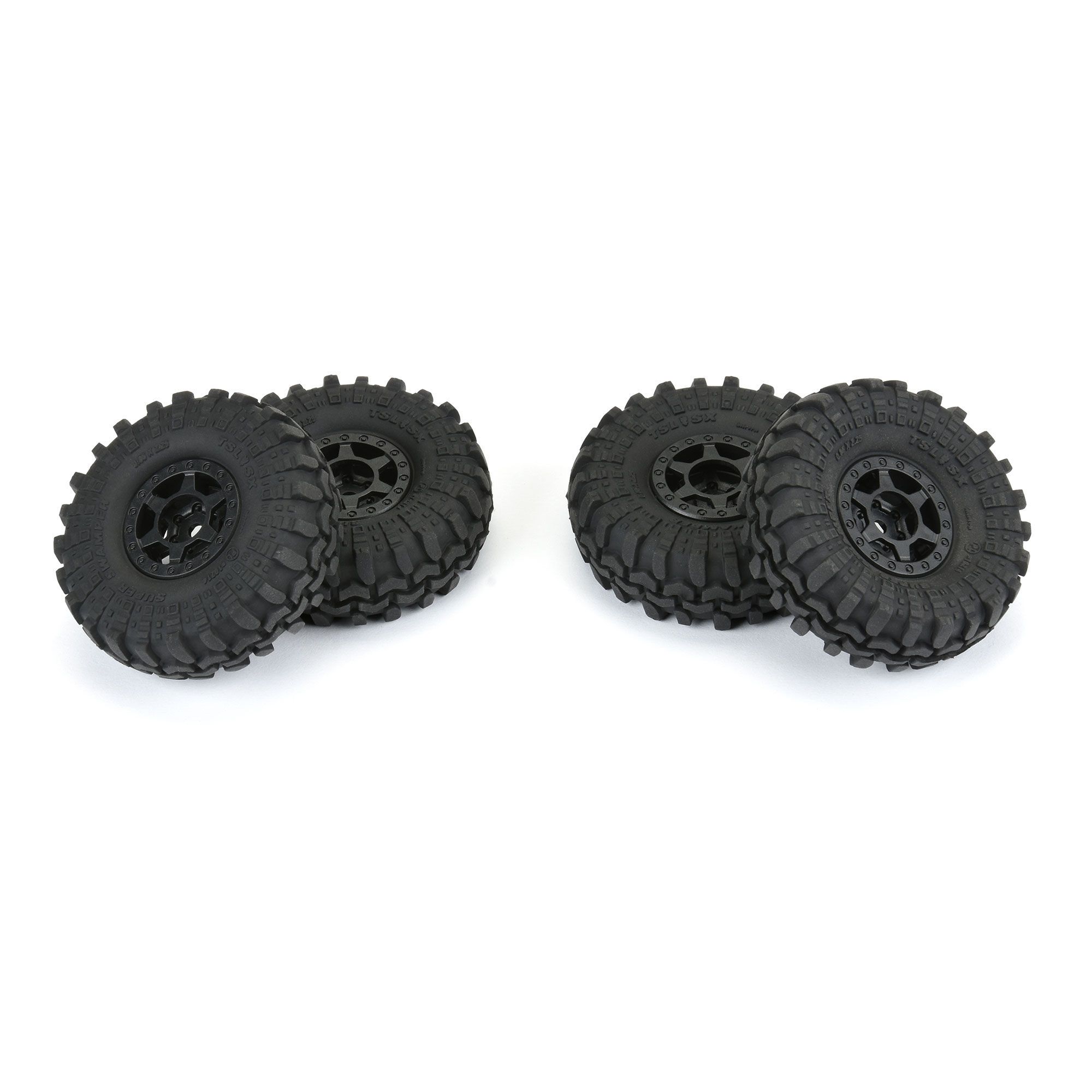Proline 1:24 Interco Super Swamper F/R 1.0&quot; Tires MTD 7mm Black (G-PRO10214-10)