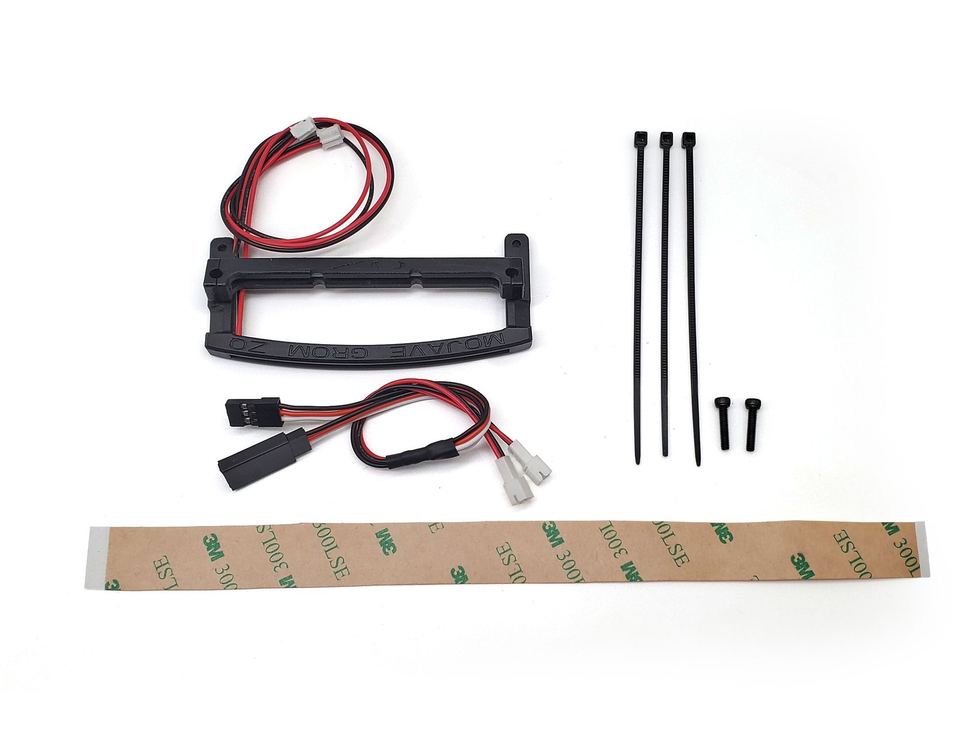 RC Overhaul LED Light Bar Set, (Fr&amp;Rr), 1/16 Mojave (G-RCO-AR036)