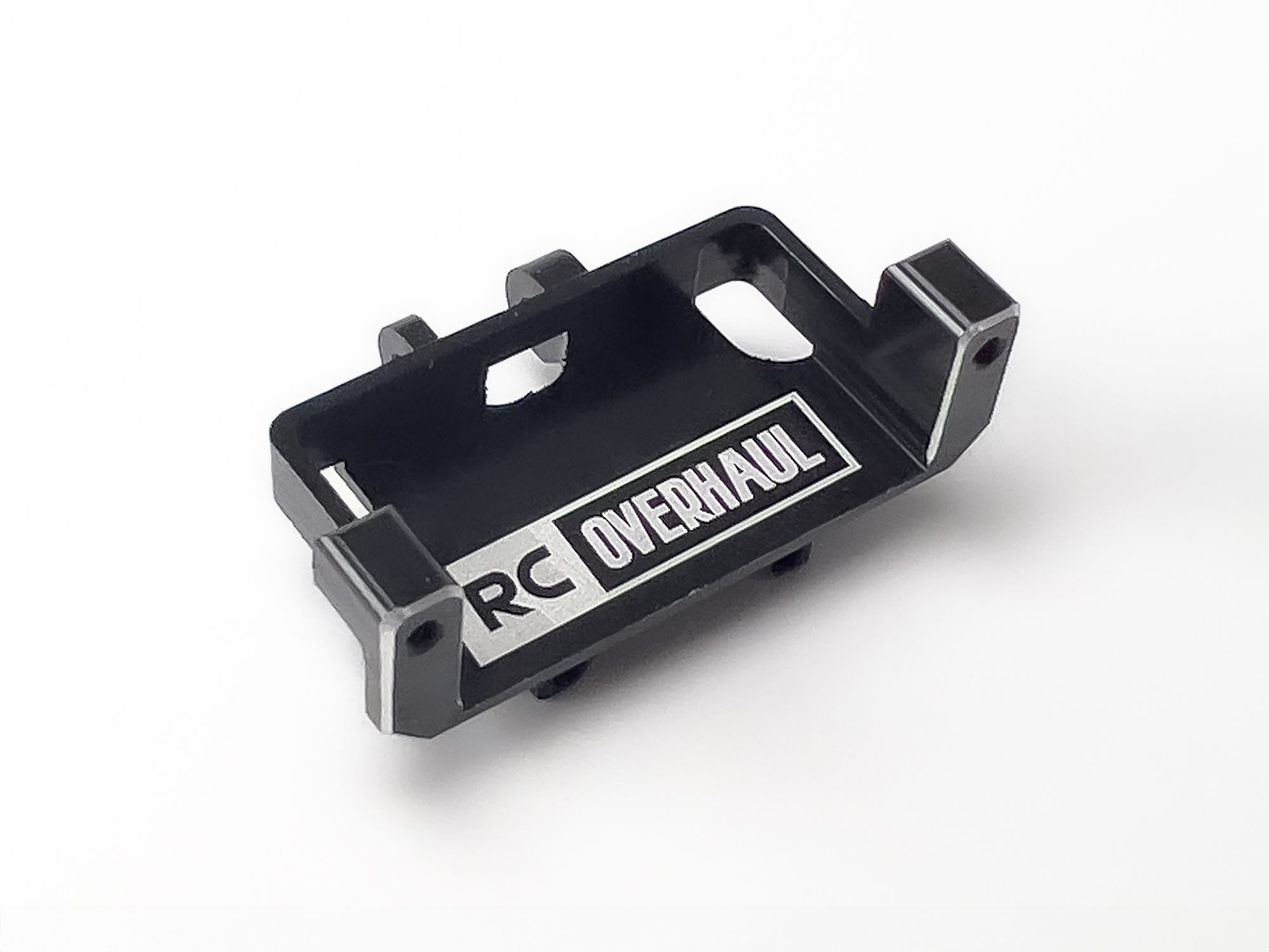 RC Overhaul Servo Mount Black Aluminum SCX24 (G-RCO-AX018)