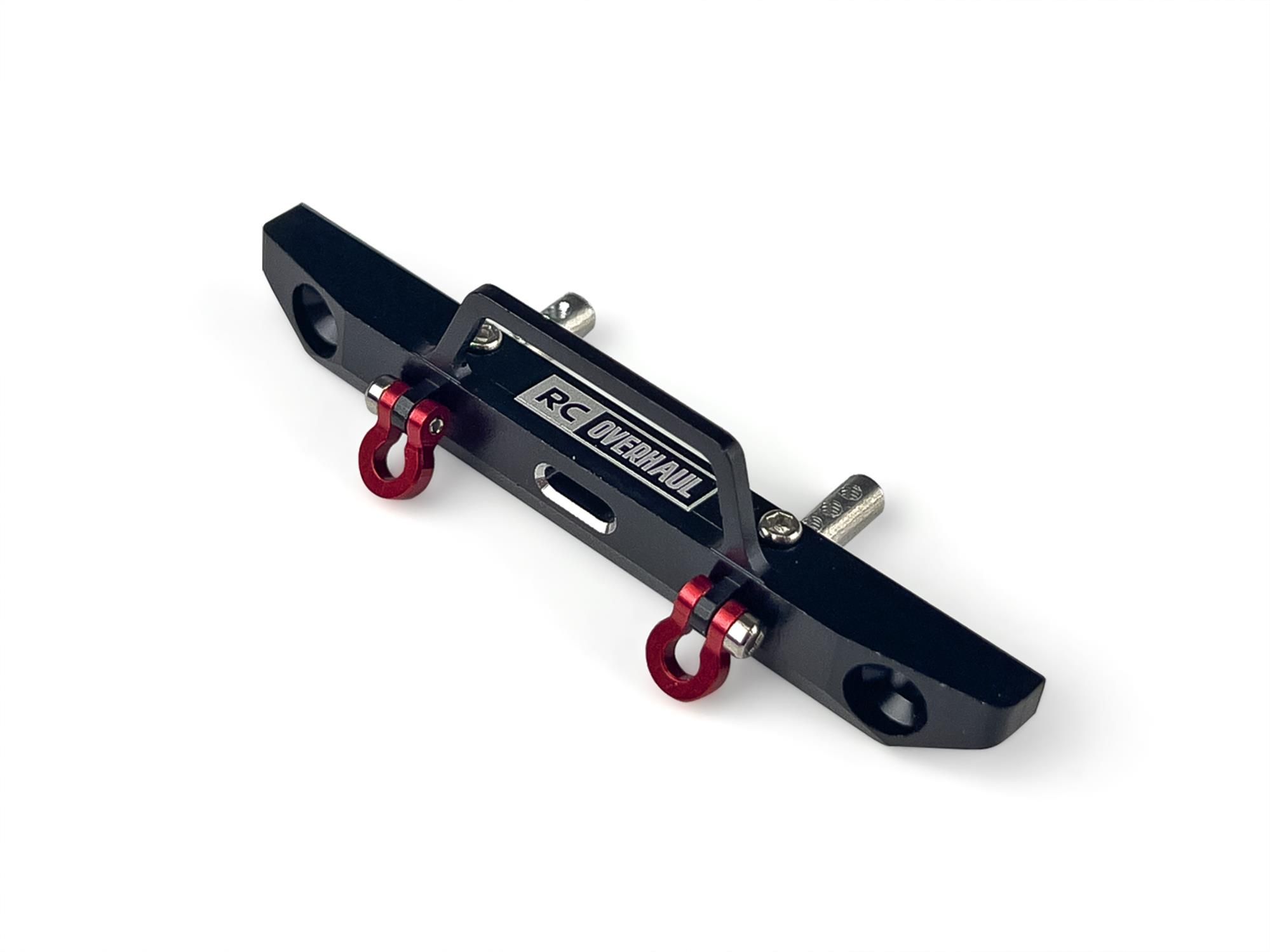 RC Overhaul Fr Bumper Set Blk Aluminum SCX24 (G-RCO-AX019)