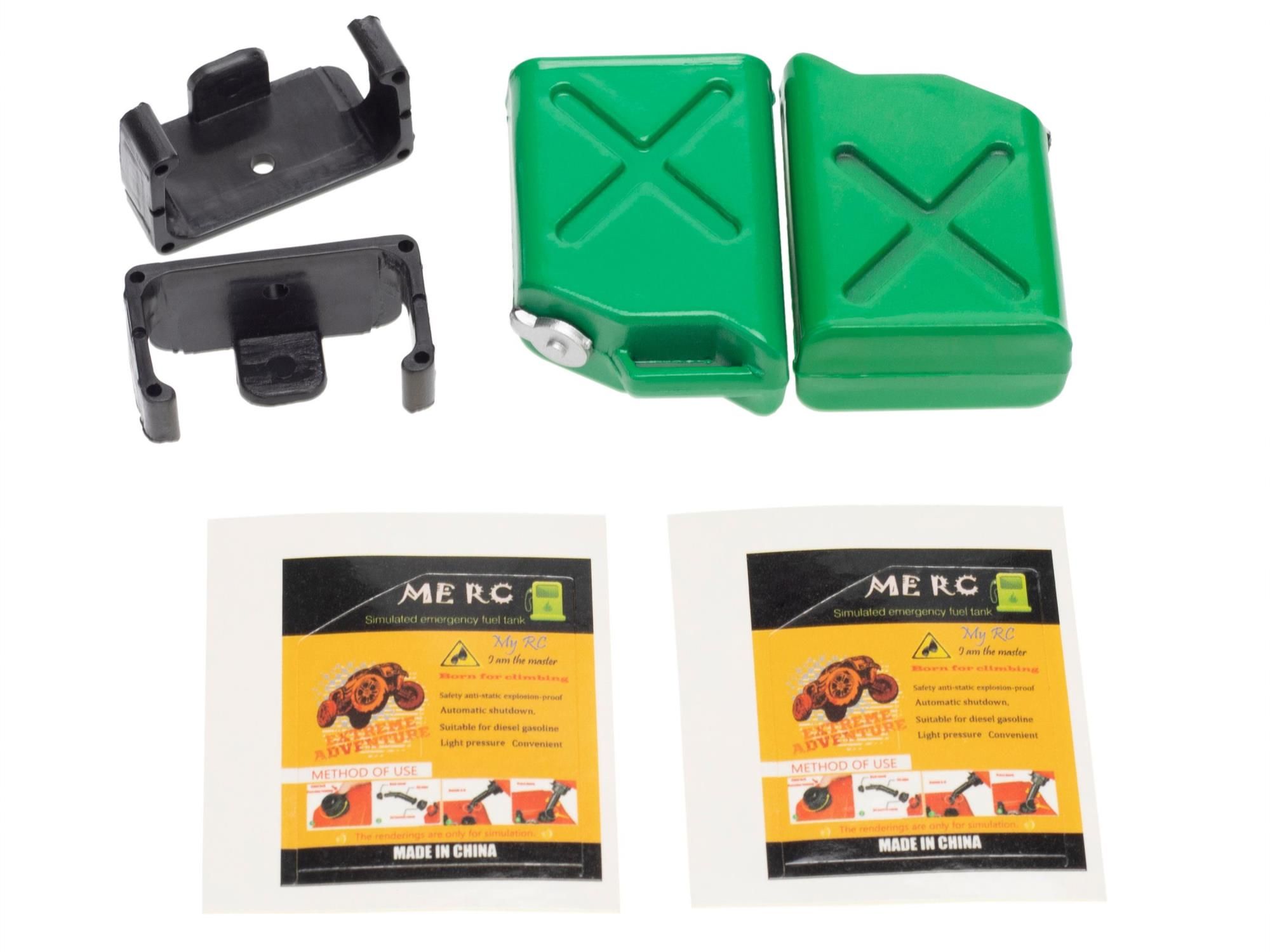 RC Overhaul Jerry Can w/Mount, Green (G-RCO-CR007G)