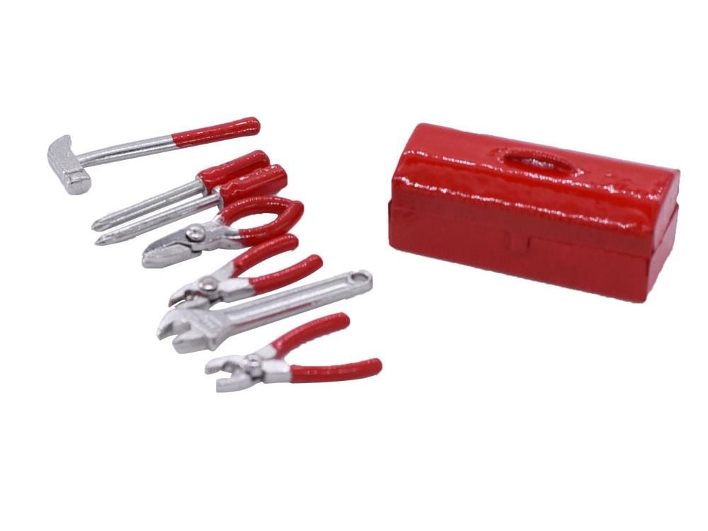 RC Overhaul Tool Box w/Tools, 1/10th (G-RCO-CR011)