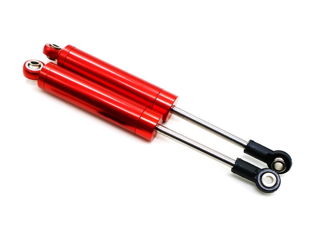RC Overhaul Shock Absorber w/Internal Spring Crawler Pr Red (102mm) (G-RCO-CR013R)