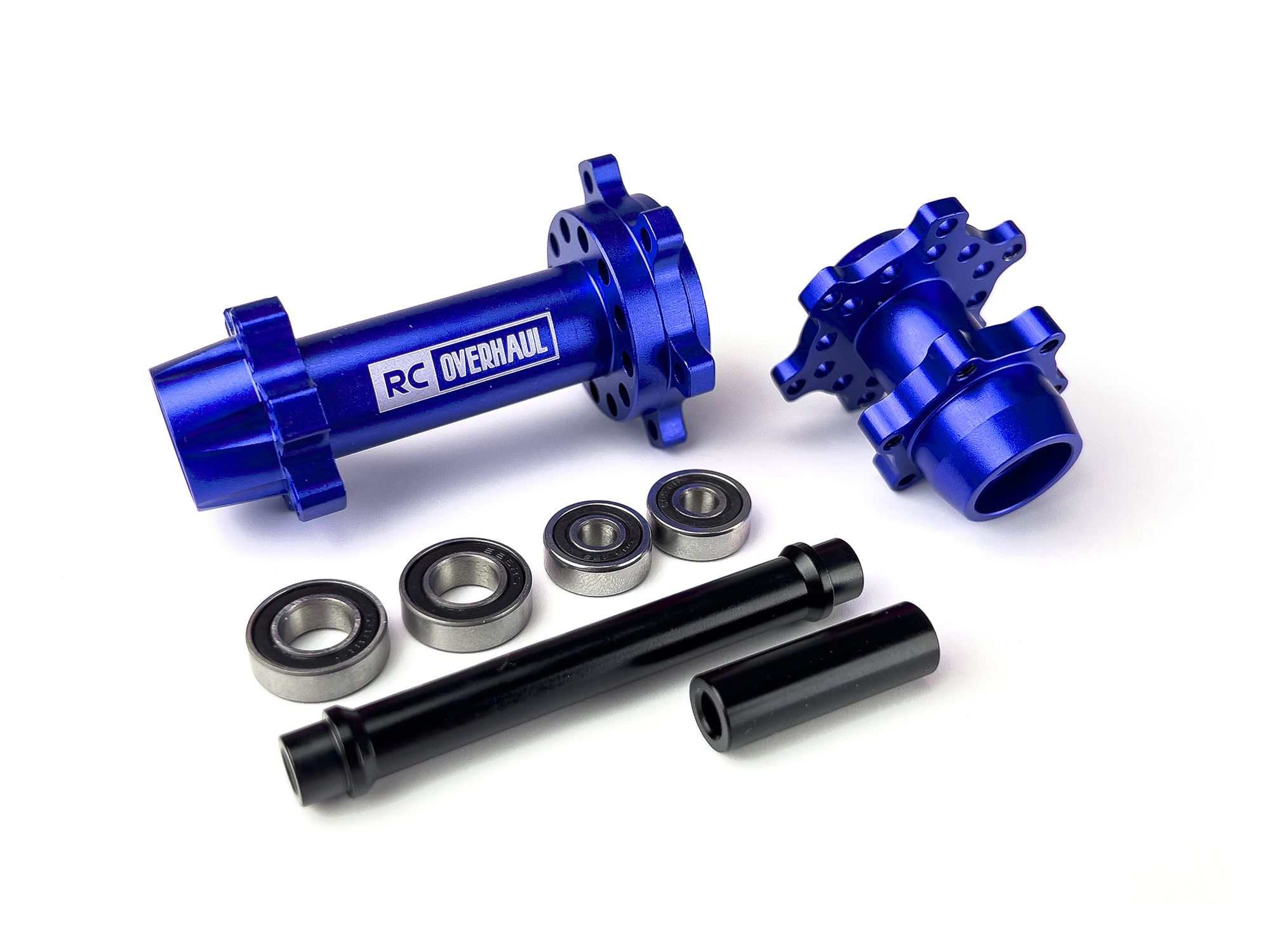 RC Overhaul Aluminum Hub Set, Promoto, Blue (G-RCO-MX01BL)